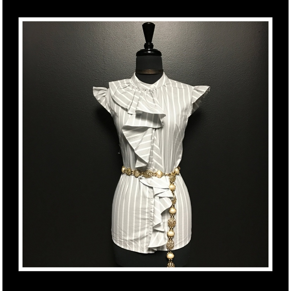 Worthington striped top